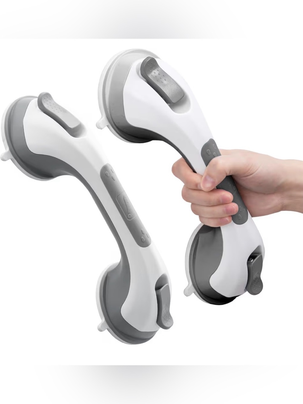 Grab Bars for Bathtubs and Showers 2 Pack Suction Grab Bar, Heavy Duty 041